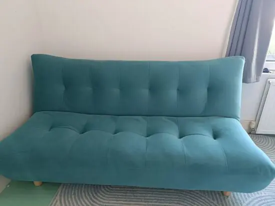 Teal sofa bed