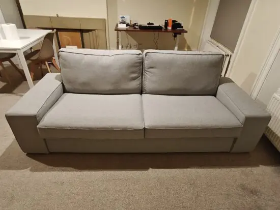 IKEA Tibbleby beige/grey KIVIK 3 seater