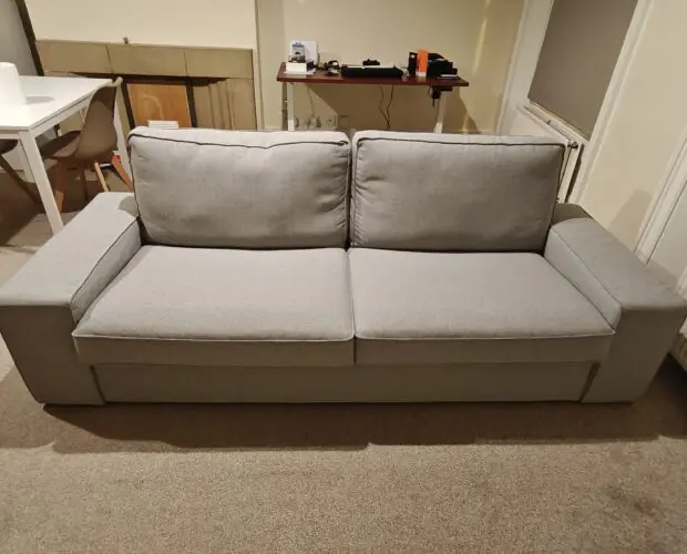 IKEA Tibbleby beige/grey KIVIK 3 seater