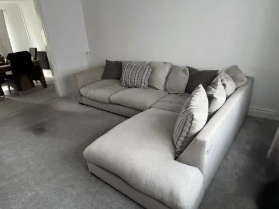 DFS Paignton Grey Corner Sofa