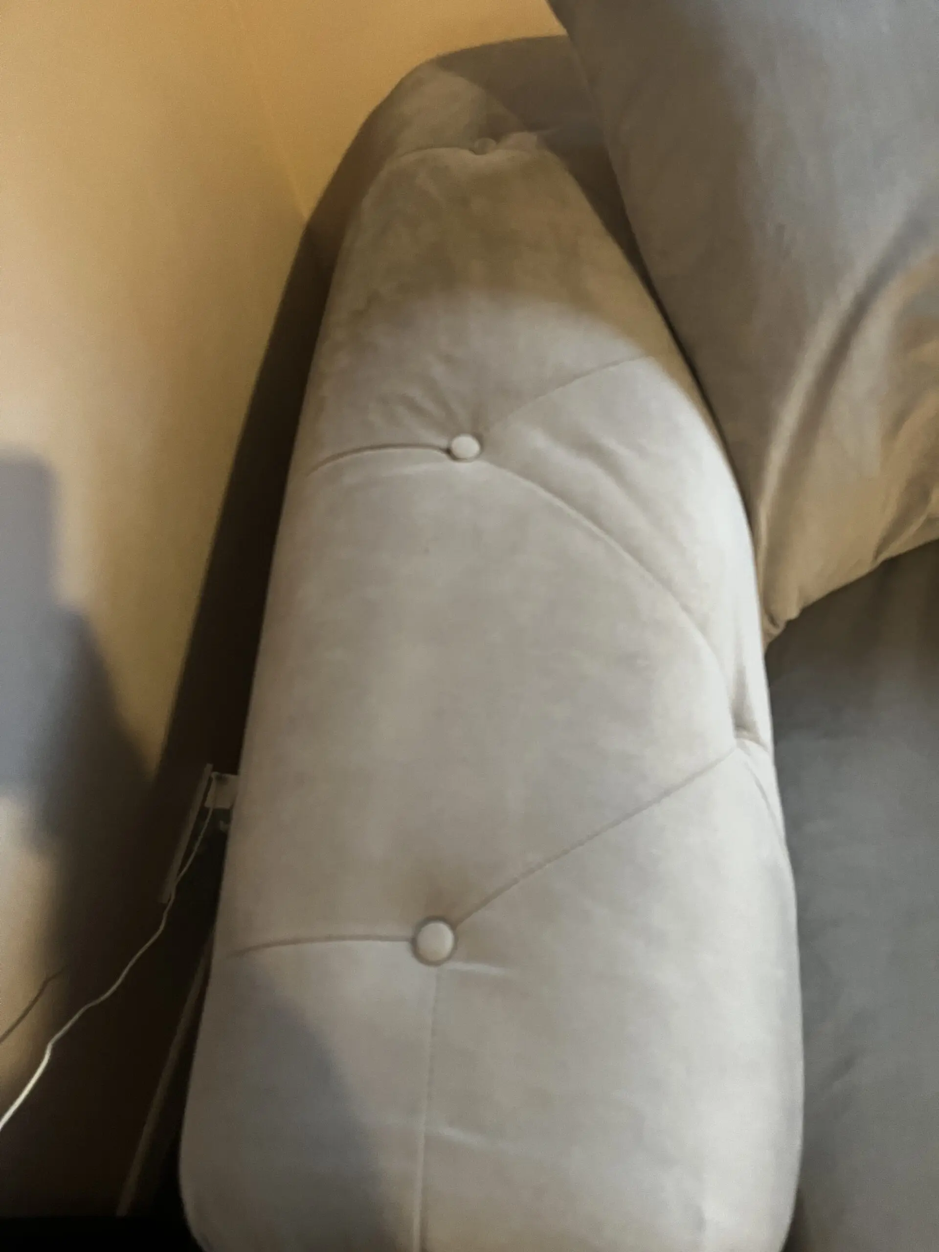 Serafina 3 seater velvet chesterfield