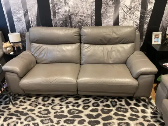 Elephant Grey 3 Seater Sofa