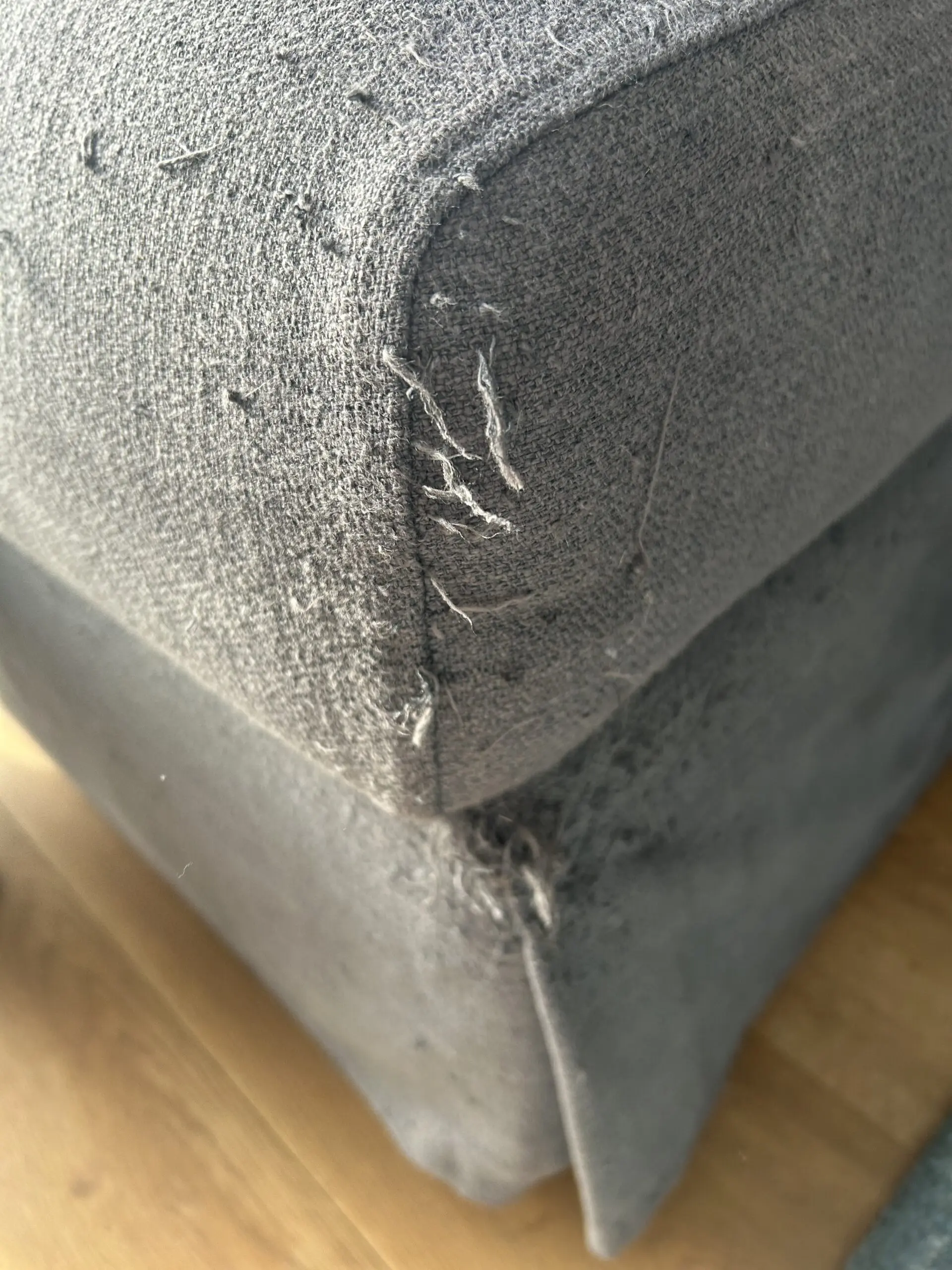 IKEA sofa with chaise and ottoman storage OPEN TO OFFERS