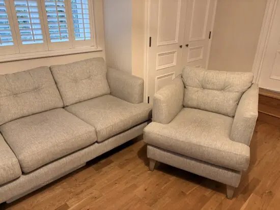DFS sofa & chair