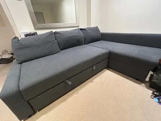 Corner sofa bed