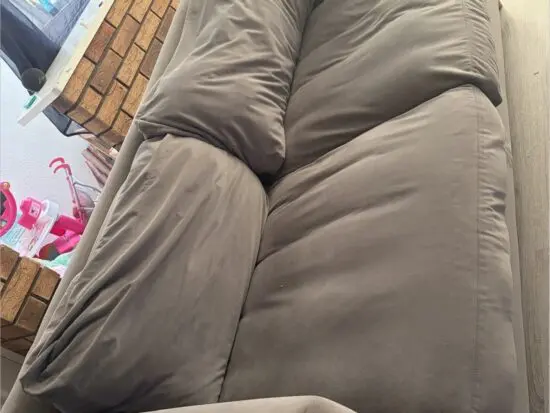 Grey ikea sofa