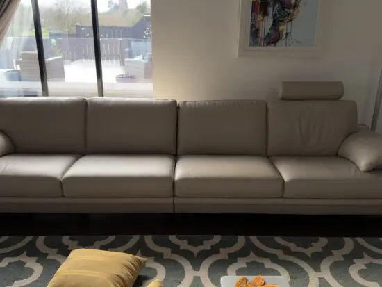 Natuzzi Italia Plaza double two seater sofa