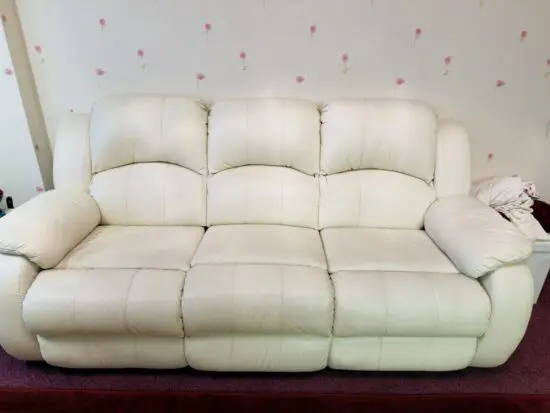 2 x DFS 3 seater sofas