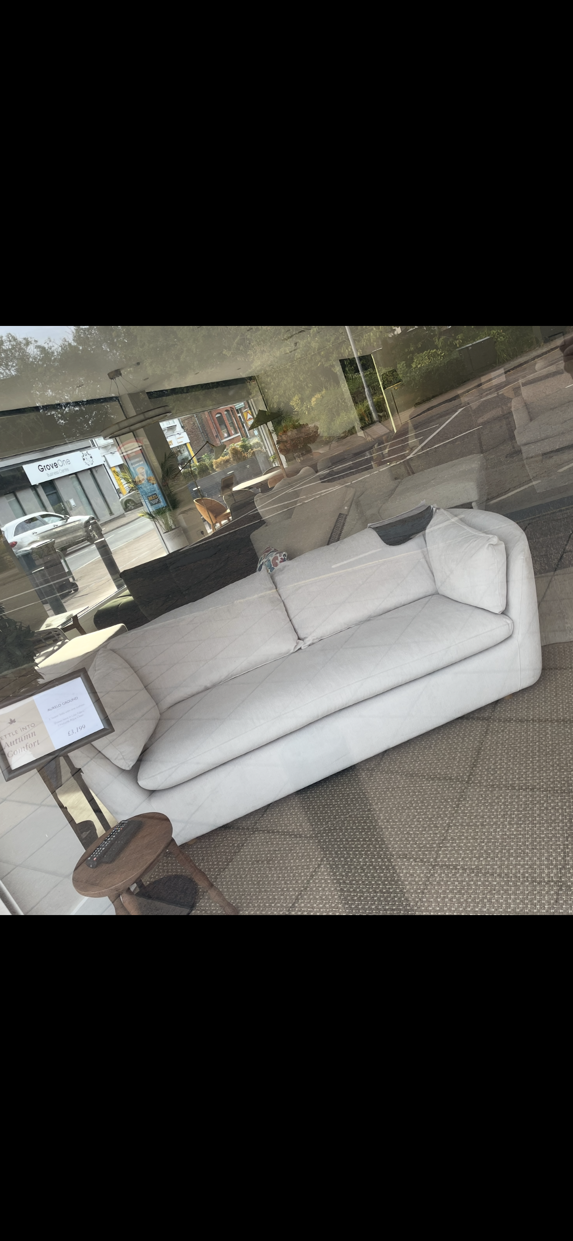 Brigman Bath 2 Seat Luxury Sofa (Lilac Aquaclean Fabric)