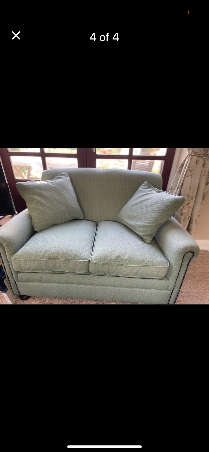 High End Small 2 Seater Tetrad Sofa