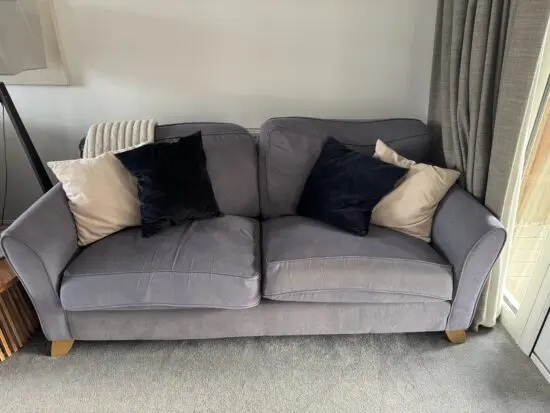 Oak furniture land Jasmin sofa set