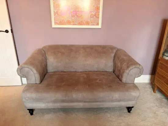 DFS Grey 2 Seater Sofa