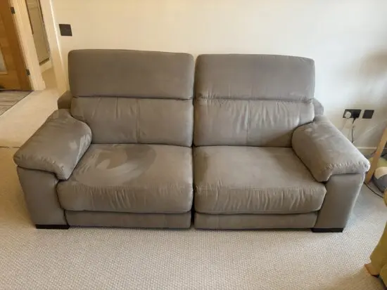 2.5 seater - Dixie double electric reclining sofa