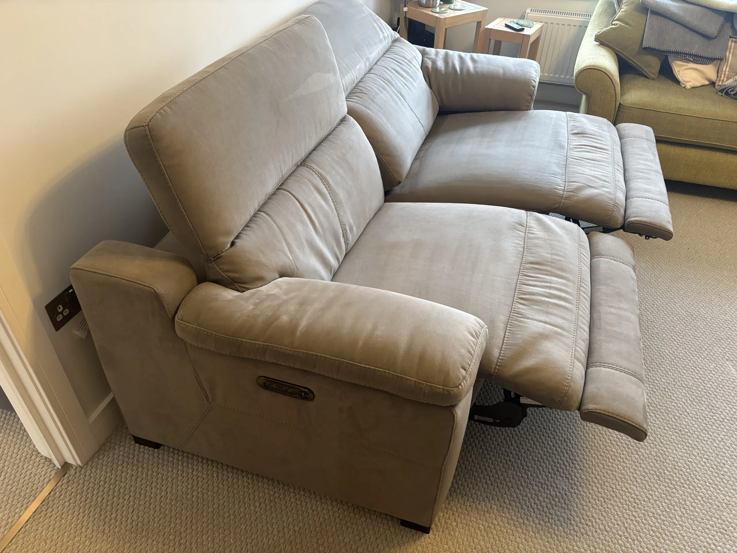 2.5 seater - Dixie double electric reclining sofa