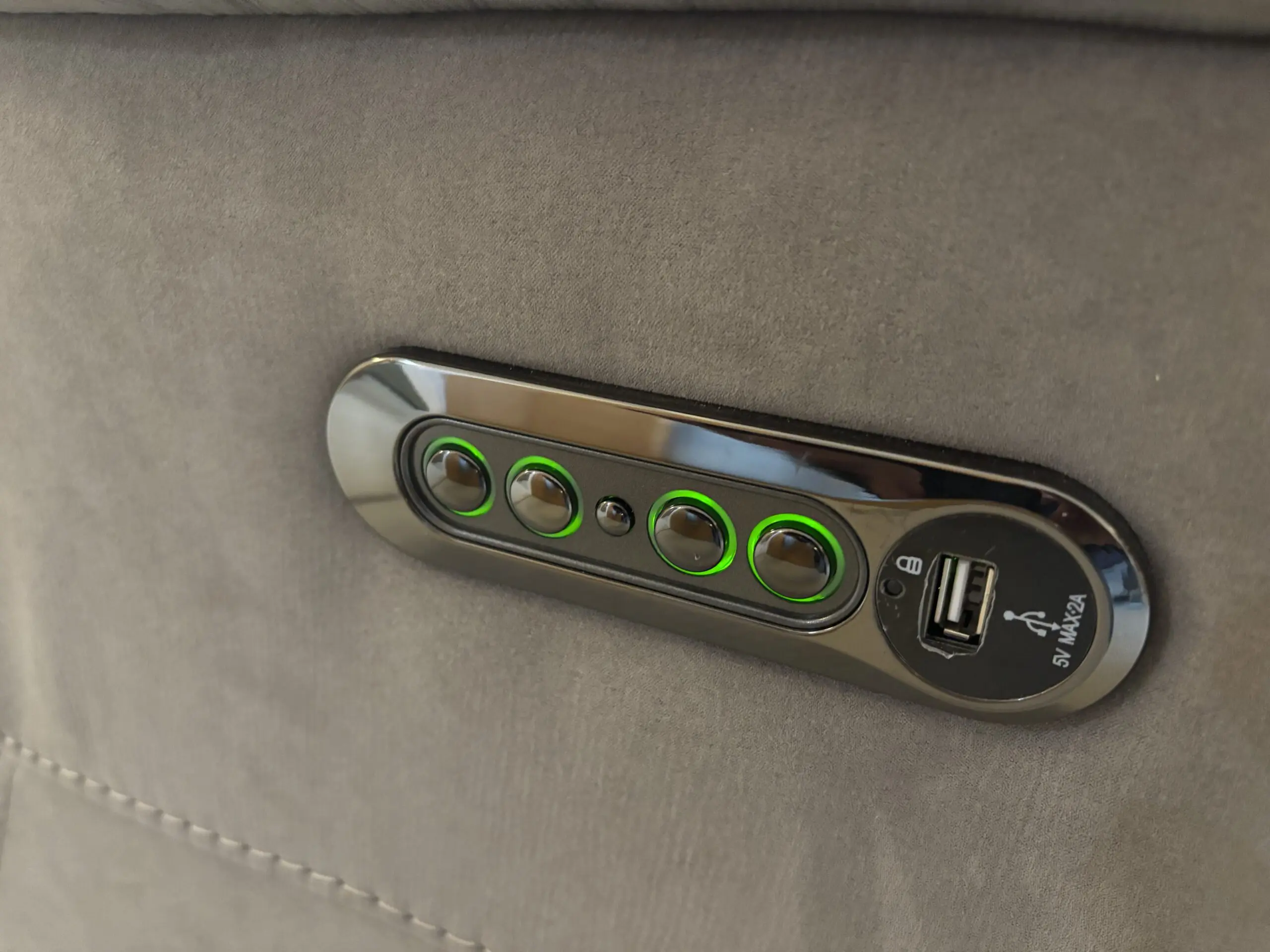 2.5 seater - Dixie double electric reclining sofa