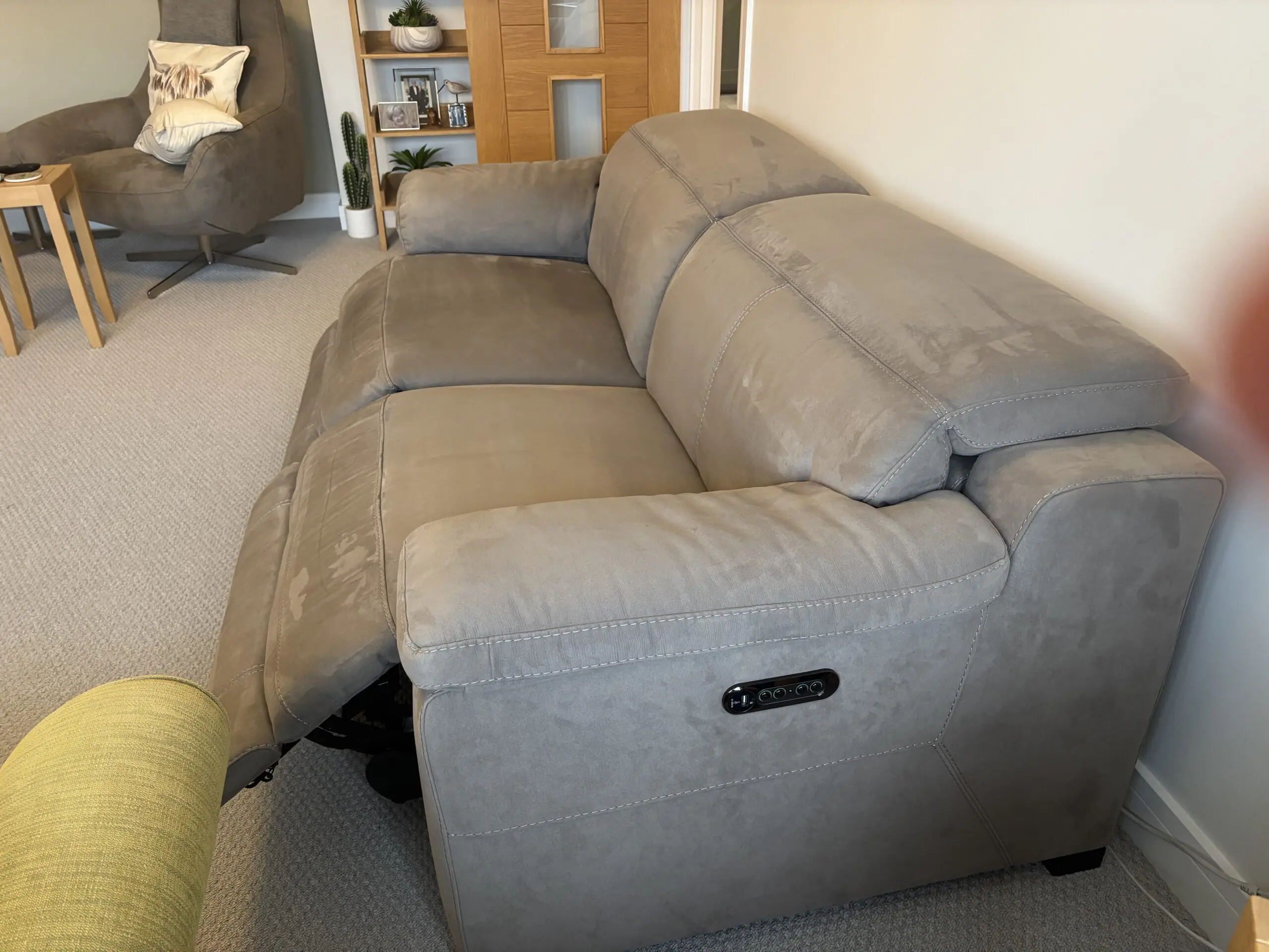 2.5 seater - Dixie double electric reclining sofa