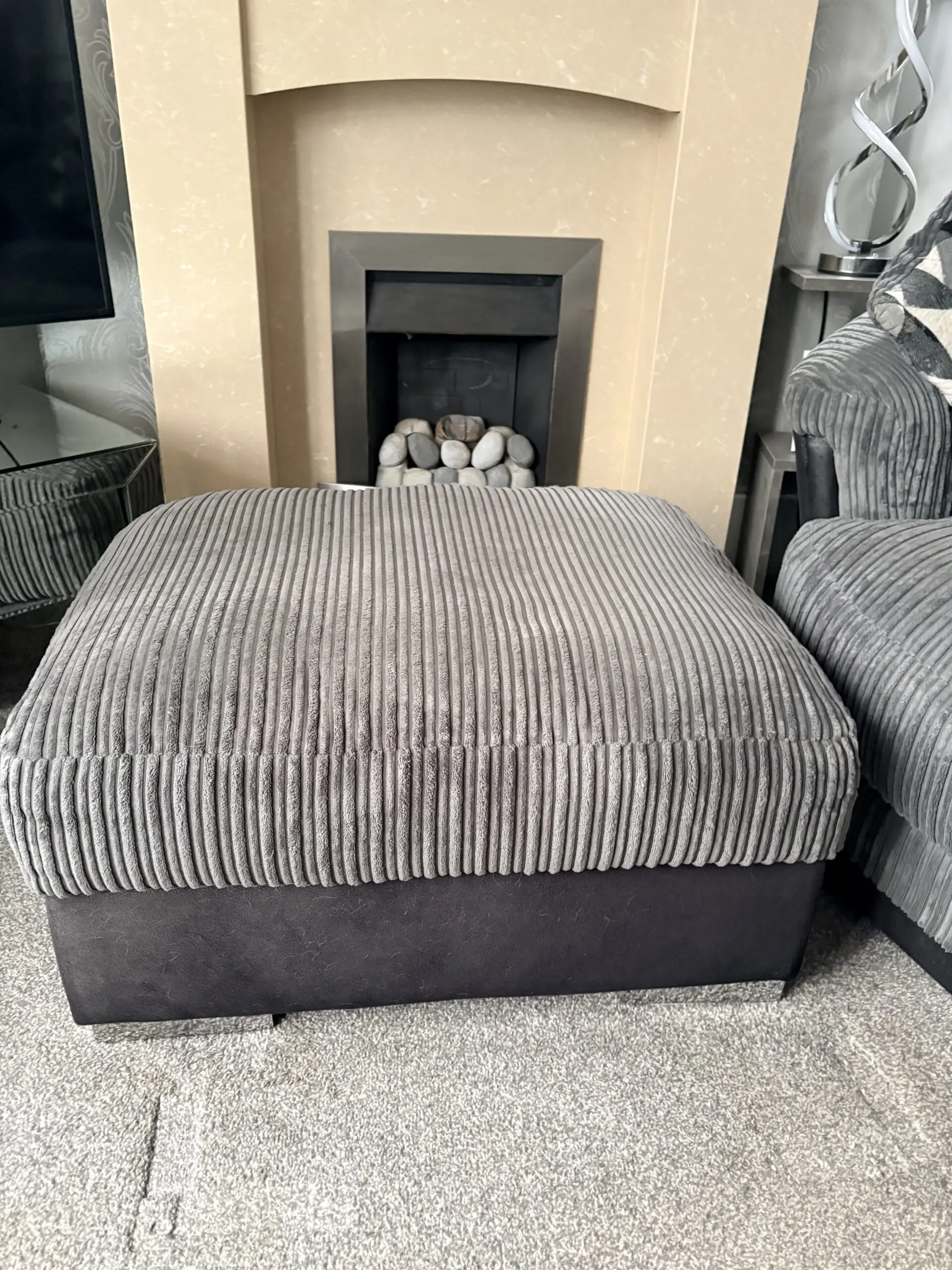 Harveys Charcoal Corner sofa set