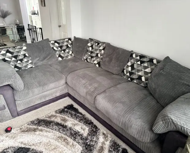 Harveys Charcoal Corner sofa set