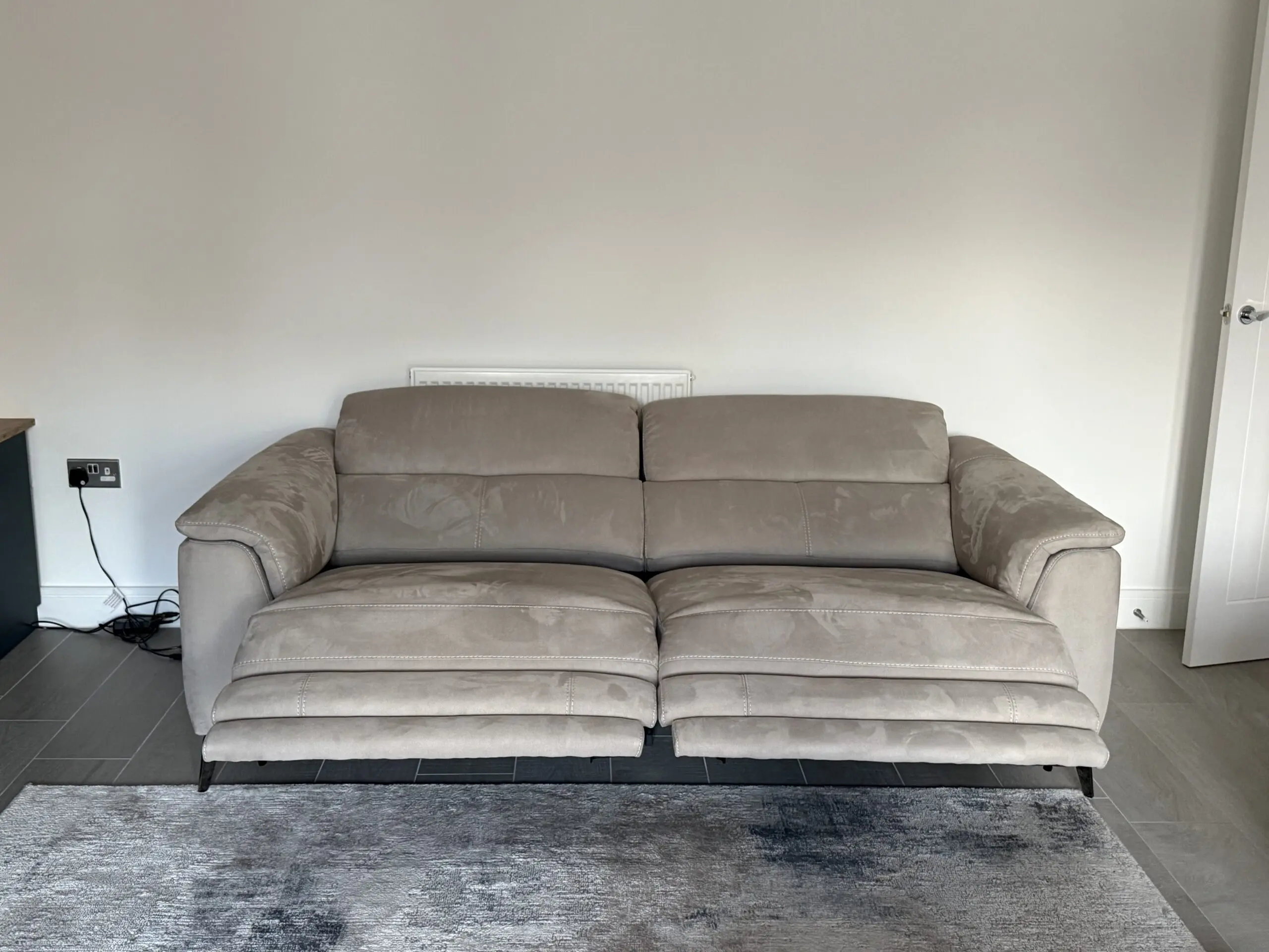 Sofology Illinois reclining 3 seater couch
