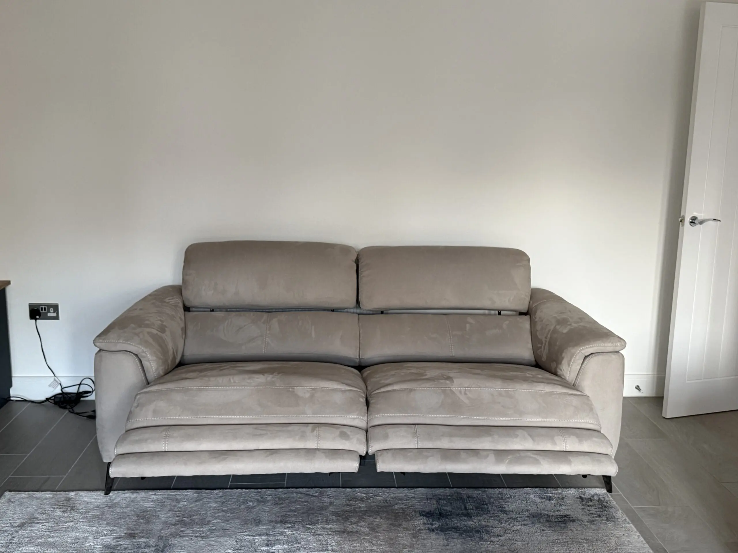 Sofology Illinois reclining 3 seater couch