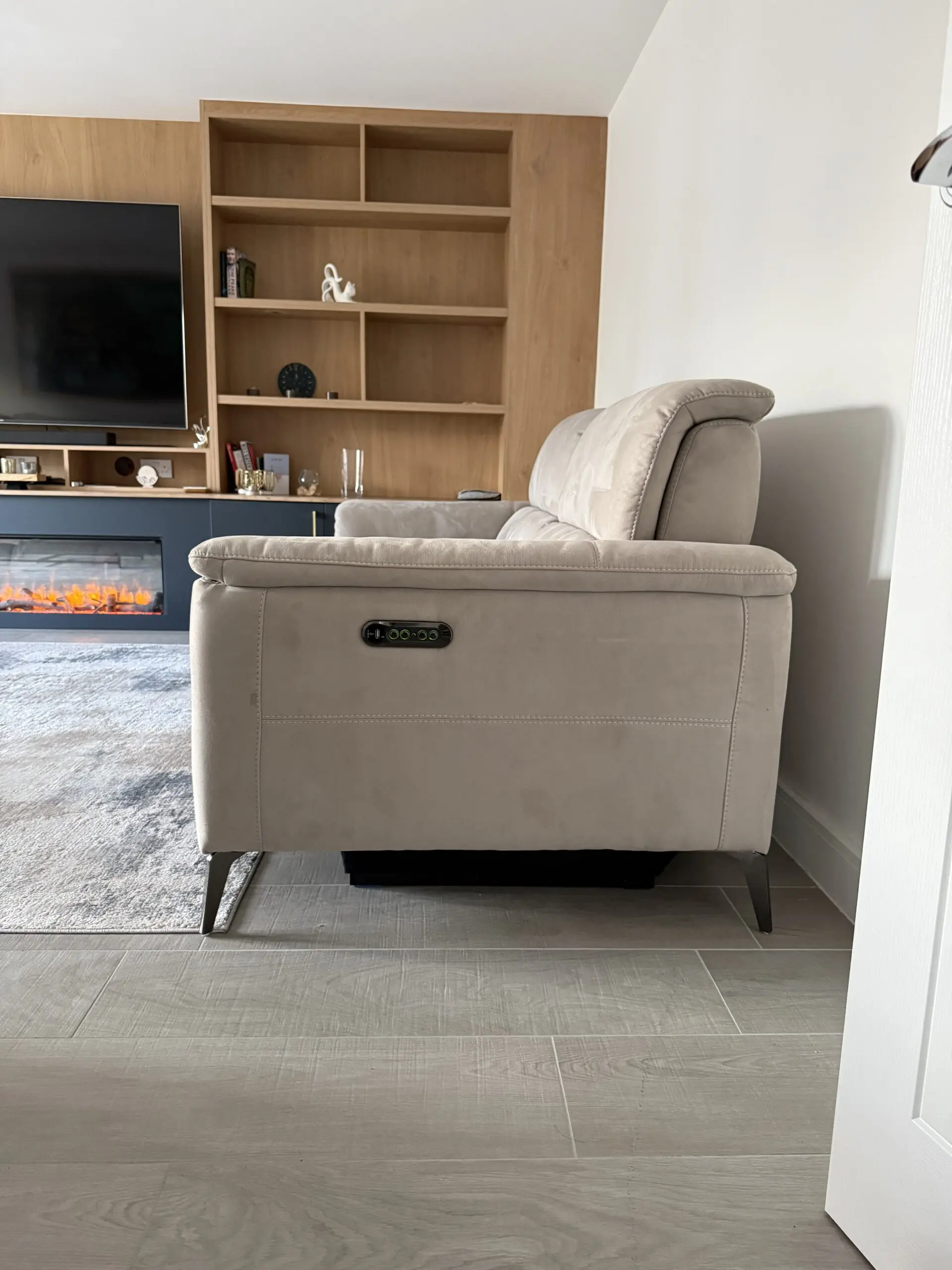 Sofology Illinois reclining 3 seater couch