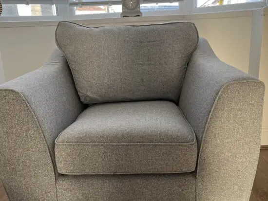 Dfs grey arm chair