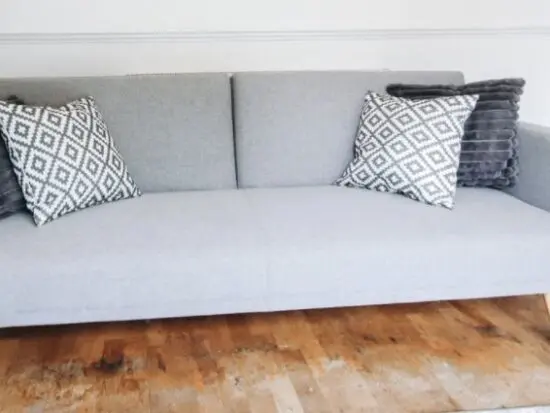 Grey sofa bed, Grey storage sofa