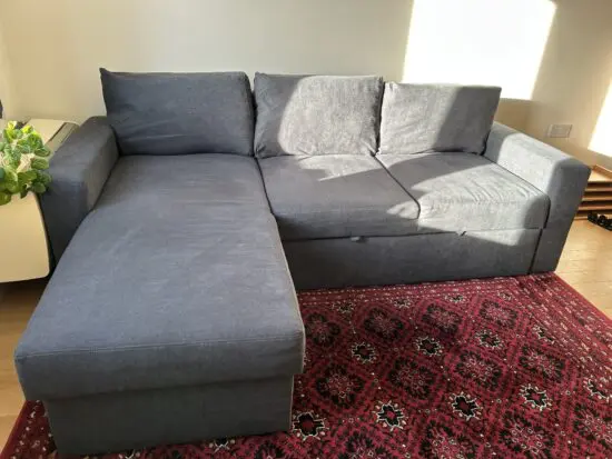 Grey Chaise Sofa bed