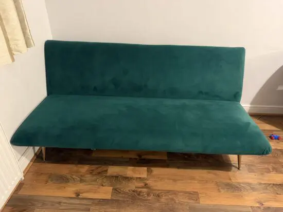 Beautiful neat and clean sofa bed