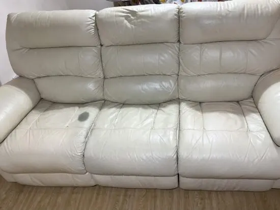 Lazyboy , Cream , 3 seater recliner Sofa
