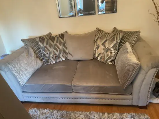 Modern sofas only 2 years old