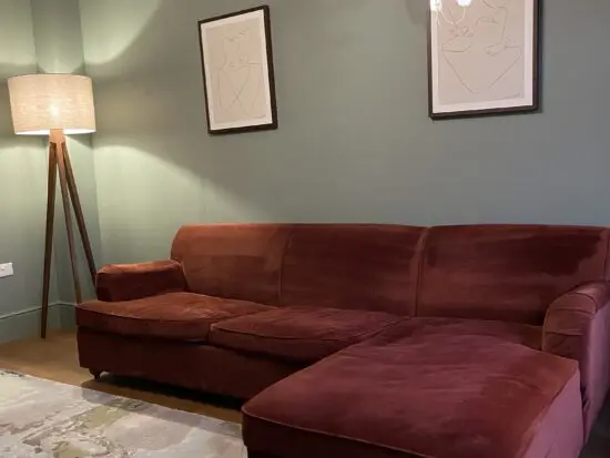 Made Velvet 3 seater/sofa bed sofa