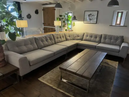 Sofology Grey 5 Seater Corner Sofa (modular)