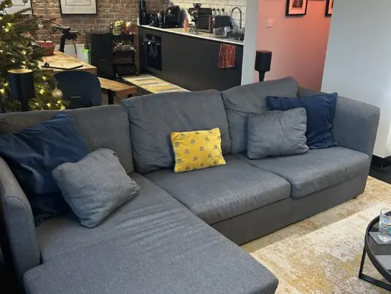 Made.com Milner Sofa Bed Grey
