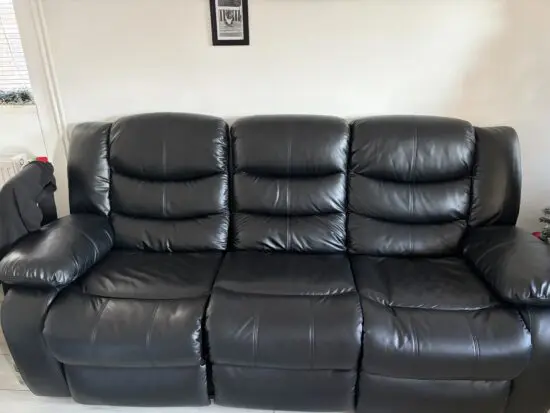 Roma Leather Recliner Sofa Set