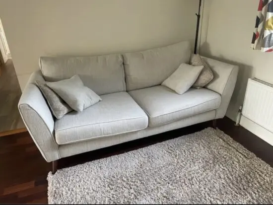 Sofology 3 Seater Sofa - Keswick Capital Ecru