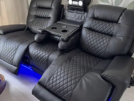 Leroy 3 seater electric Recliner soffa