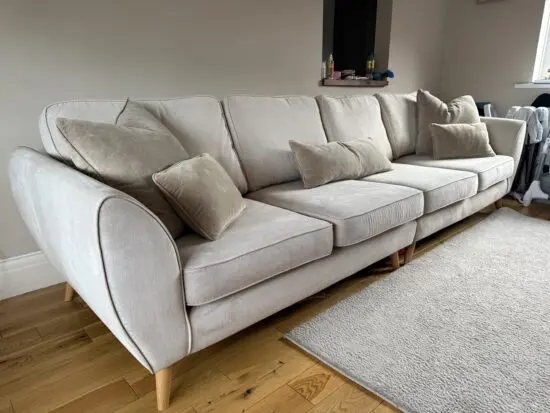 DFS Chico 4 seater sofa in Plaza Cream