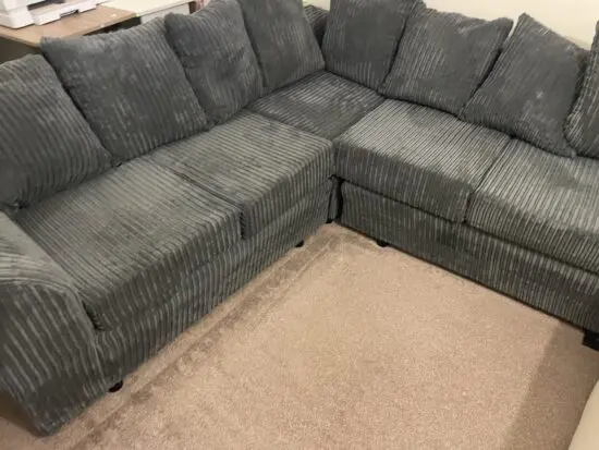 Fairly used 5 seater corner sofa for sale