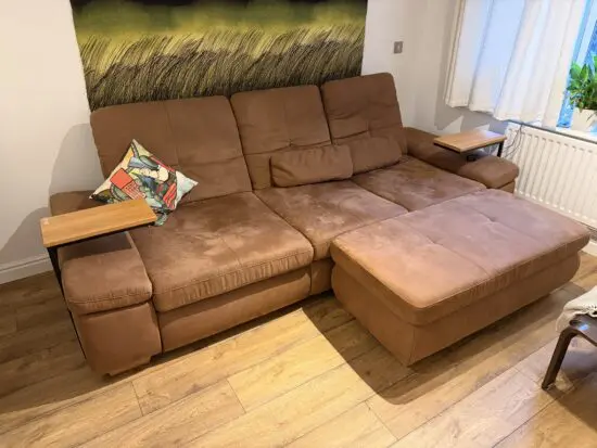 Three seat flexible sofa