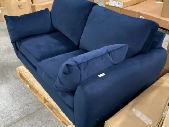 La redoute 2 seater sofa in Atlantic blue