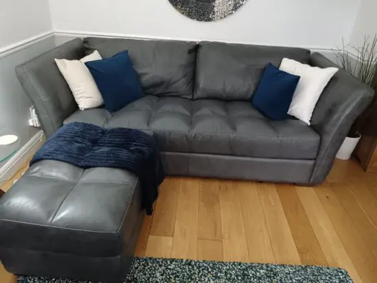 Sofology Sardinia italian leather sofa suite