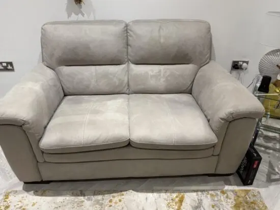Elm Grey 2 seater sofa from DFS very good condition- only mark is shown in pictures.