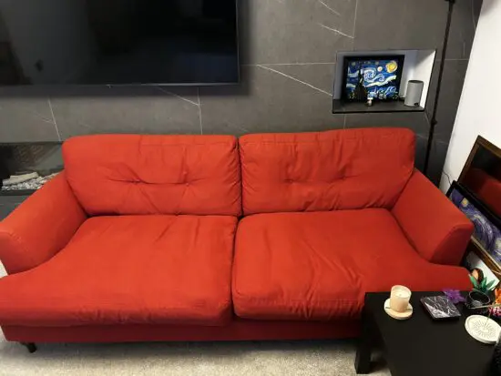 DFS Joules Patterdale Coral 4 Seater Sofa