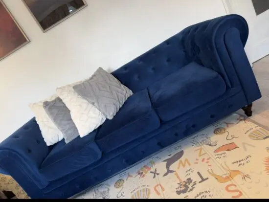 Chesterfield 3 and 2 seater sofa set