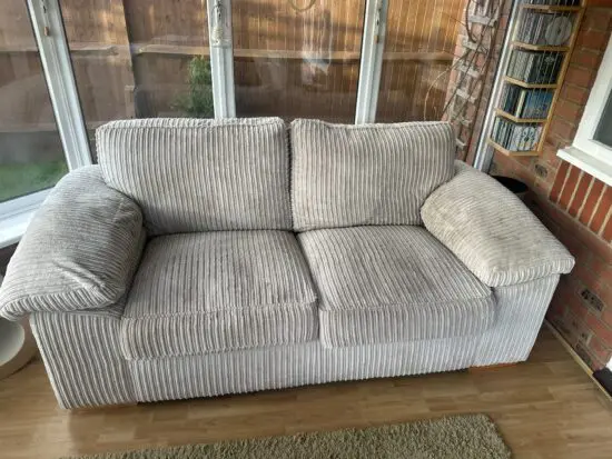 CSL Avimore 2 seater sofa - cord fawn