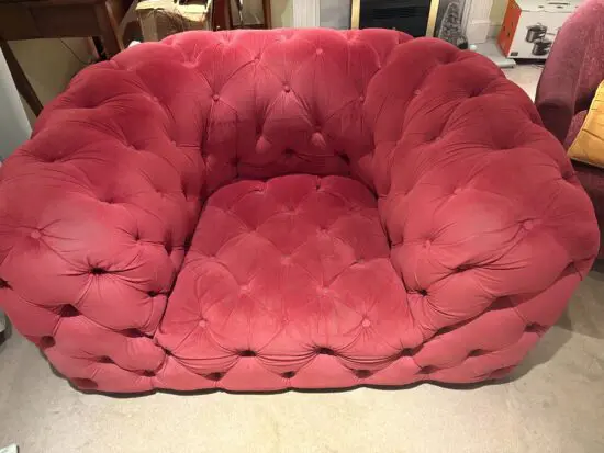 DFS Large Red chair