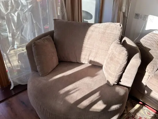 Sofa sofa cuddle seat swivel base