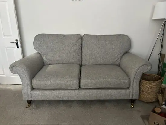 M&S Grey 2 Seater & 3 Seater Sofas