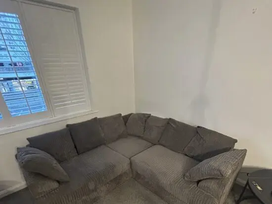 Wayfair corner grey sofa